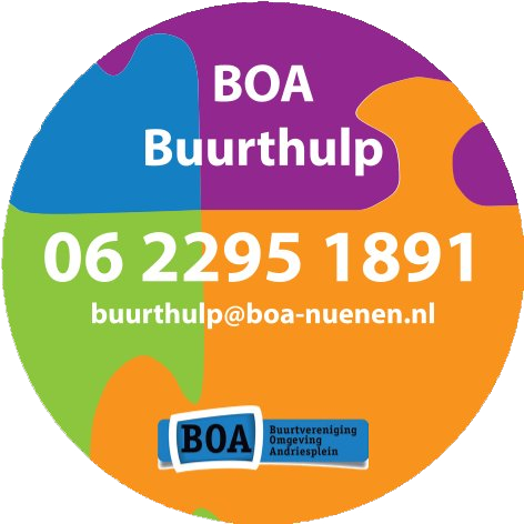 Sticker buurthulp versie 2